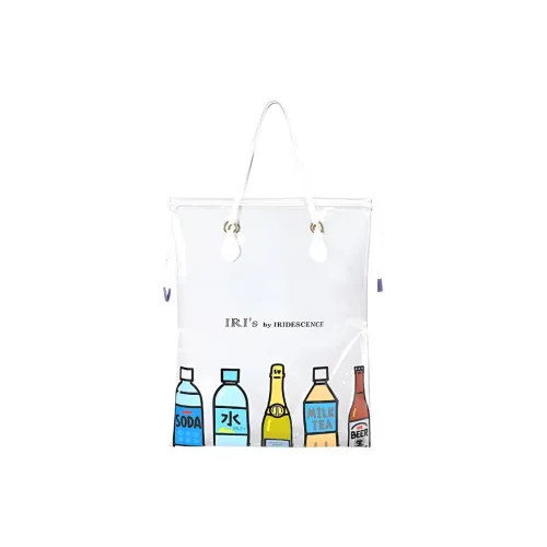 IRI BY IRIDESCENCE Полиуретан Тоут Сумка Сумка для покупок Сумка Сумка через плечо Женская Белая Черная Многоцветная