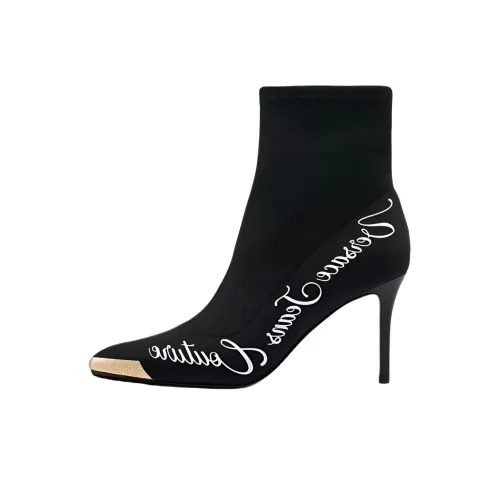 VERSACE JEANS COUTURE Женские ботильоны черные