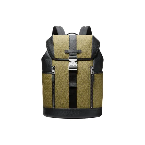 MICHAEL KORS Hudson Холст Рюкзак Стандартный Мужской Pistachios