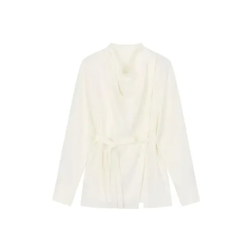 SNZX Бежевый Абрикос Кружево Вверх Рубашка Женская Рубашка