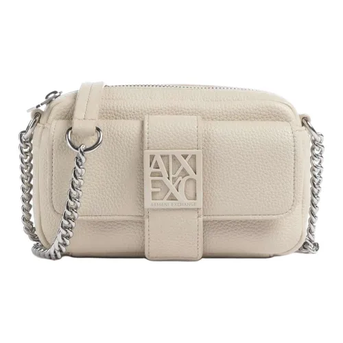 ARMANI EXCHANGEAE Искусственная кожа Сумка через плечо Женская Кремовая