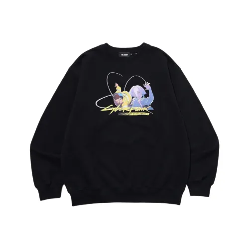 XLARGE x CYBERPUNK Коллаборация FW25 Толстовка Унисекс