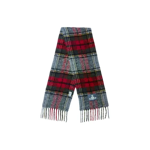 Vivienne Westwood Wool Knit Шарфы Мужской Красный