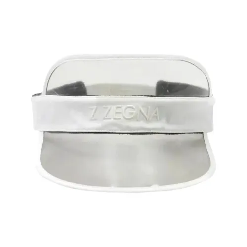 Zegna Полиэстер Бейсболка Мужская Белая