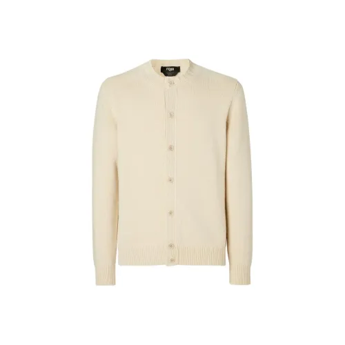 FENDI Кремовые Мужские Свитера