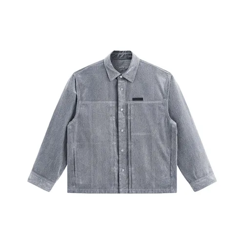 PEACEBIRD MEN Растение Бархат Повседневный Деним Куртка Мужской