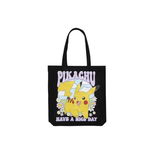 Pokémon × SKINNYDIP Коллаборация Хлопок Сумка Унисекс Черный