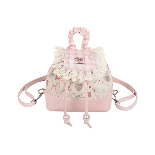 AUNG Нейлоновая ткань Сумка через плечо Стандартная Пузырьки Розовый Пузырьки Синий