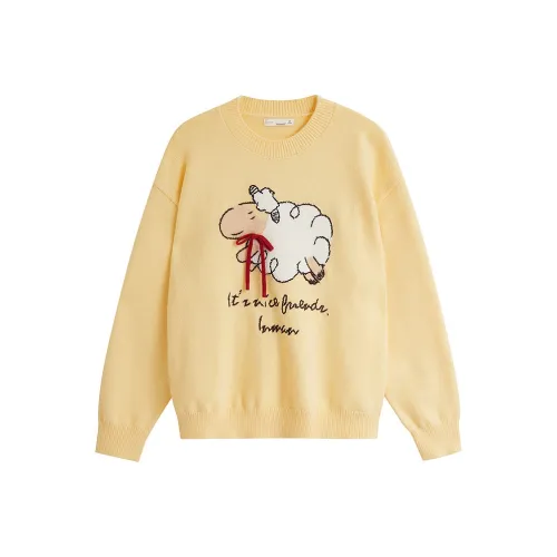 Inman Желтый Женский Трикотаж