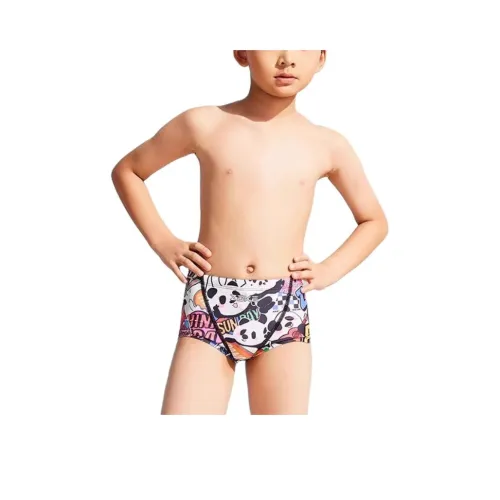 ZOKE Черный Белый Купальники для детей