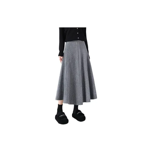 A paradise for awakening Повседневный Длинный Юбка Женские