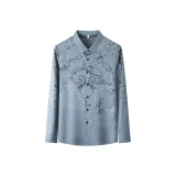 Винтажный синий