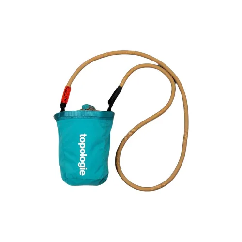 Topologie 10mm Хаки Хаки Веревки Водяная Бутылка Сумка через плечо Обычная Унисекс Сине-зеленый