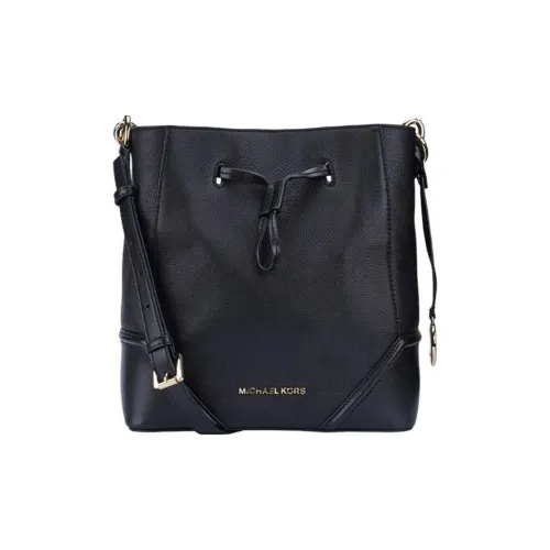 MICHAEL KORS MICHAEL KORS Luggage Collection Коровья кожа Сумка на плечо Большая Женская Черная