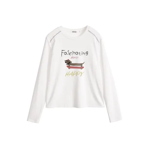 MIZIQI Стандартная Длинная Рукавная Рубашка Женская