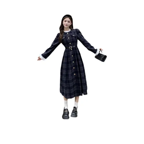 LADYXIEXIE Длинное платье с длинными рукавами женское