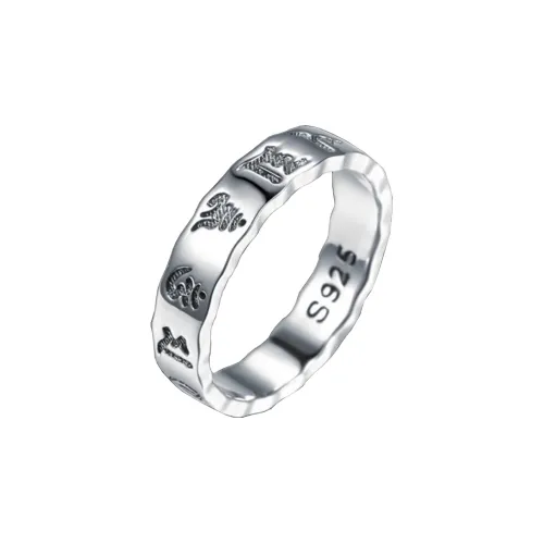 Angel Wishes 925 Thai Silver Rings Unisex