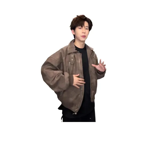 City Hipster Кожа Куртка Унисекс