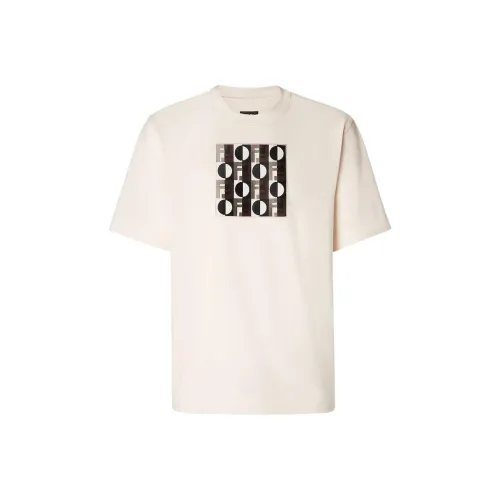 FENDI Белая Мужская T-рубашка
