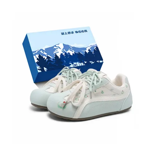 Fawn Miri Низкие Кроссовки для Скейтбординга Женские Циановые