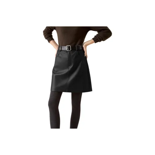 Mo Han Yi Mei Кожаные короткие юбки Женские
