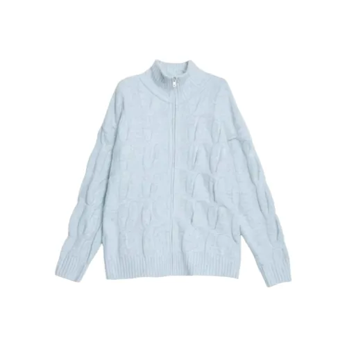 Wang Leshi Синий Женский Трикотаж