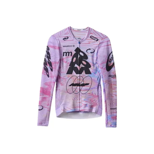 MAAP Длинный рукав Велосипедная одежда Женская Вихрь Фиолетовый