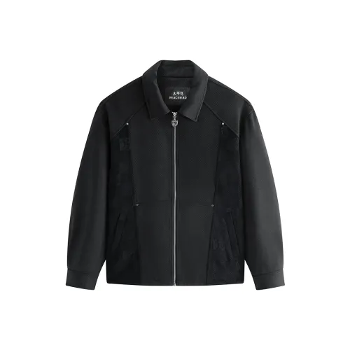 PEACEBIRD MEN Мода Шенилл Executive Куртка Мужская