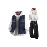 Темно-синий, синий, белый, серый, черный, джинсы