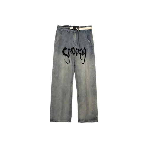 SINKACME Светло-синие джинсы для школьников