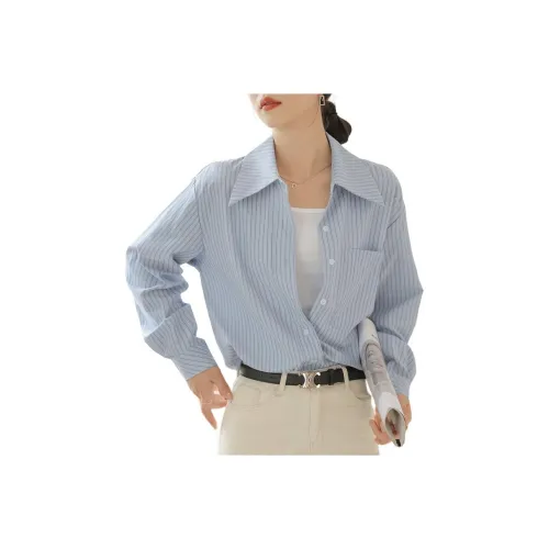 LADYXIEXIE Цвет изображения Розыгрыш Бренд Наклеенный Женские Рубашки