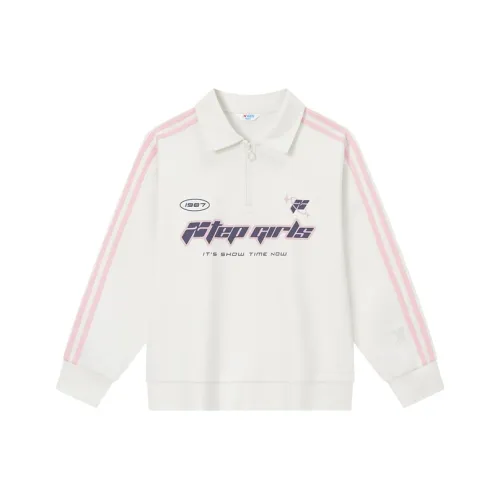 XTEP Толстовка 130 170 Белый Linen Детский