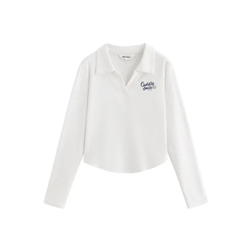 MIZIQI Стандартная Длинная Рукавная Рубашка Женская