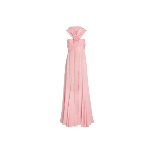 GIAMBATTISTA VALLI SS24 Sleeveless Dress Women's Pink GIAMBATTISTA VALLI SS24 Без рукавов Платье Женское Розовый