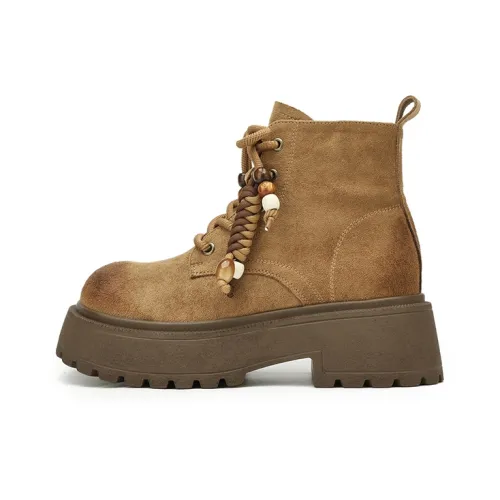 DAPHNE 11cm Martin Boot Высокий каблук Женские