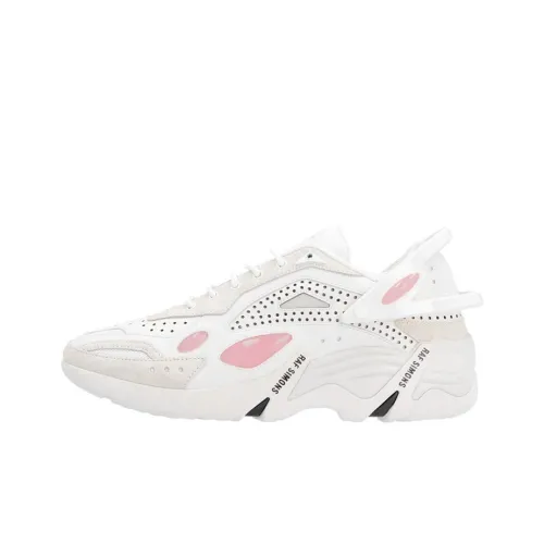 RAF SIMONS Низкий топ Повседневная обувь Мужская Розовый Белый