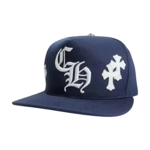 Кепки Chrome Hearts Унисекс Морской Синий Белый