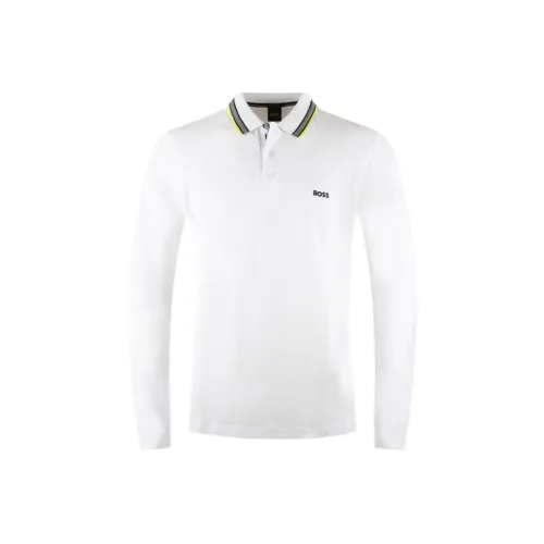 Hugo Boss Белая Мужская Поло