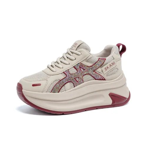 CHOVO Низкий топ массивные кроссовки женские