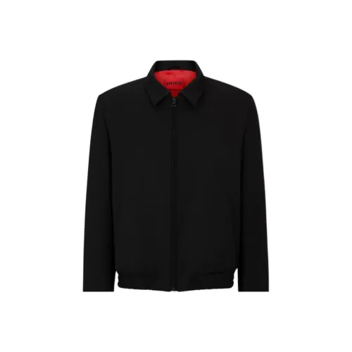 Hugo Boss Modern Форма Костюмные пиджаки и пальто Мужской Черный