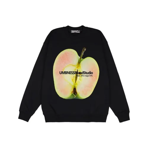 UMBNESS Длинный рукав Т-рубашка Унисекс