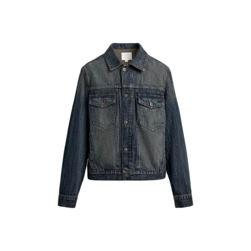 ZARA Blue Green Мужские Джинсовые Куртки