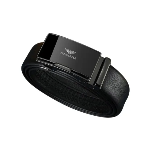 FALAMAONE Ремень из натуральной коровьей кожи мужской 3,5 см