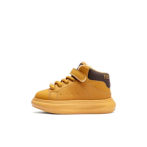 teenmix Anti KICK Легкий Амортизация Теплоизоляционный Детские Лайфстайл Обувь Цвет имбирного печенья Коричневый