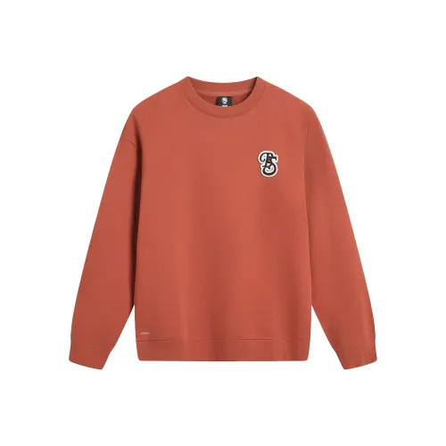 Подкладка Охра Красный Мужские Свитшоты