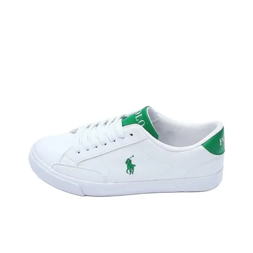 Polo Ralph Lauren Theron IV Low Топ Кроссовки для скейтбординга Женские Белые