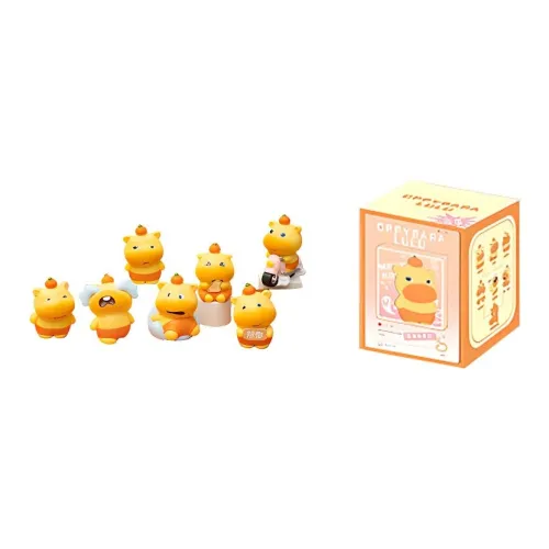 HENGXIN Капибара Мем Креативный Автомобильный держатель Сувениры и украшения Настольный столик Сувениры и украшения Слепые коробки Одиночная Blind Коробка