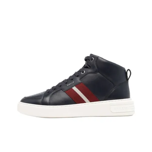 BALLY Высокие Кроссовки для скейтбординга Мужские Синие