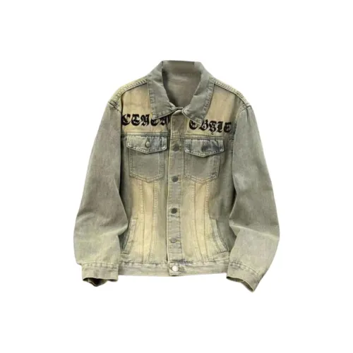 HAPG Желтый Грязь Sanskrit С принтом DKS3989 Женская Куртка