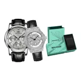 MF0479G-MF0486L Серебристый корпус, серо-черный ремешок